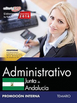 ADMINISTRATIVO (PROMOCION INTERNA). JUNTA DE ANDALUCIA. TEMARIO