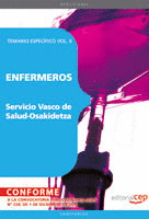 ENFERMEROS SERVICIO VASCO DE SALUD  OSAKIDETZA. TEMARIO ESPECÍFICO VOL. II