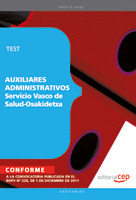 AUXILIARES ADMINISTRATIVOS DEL SERVICIO VASCO DE SALUD - OSAKIDETZA. TEST