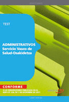 ADMINISTRATIVOS DEL SERVICIO VASCO DE SALUD  OSAKIDETZA. TEST