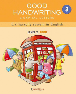 GOOD HANDWRITING CAPITAL LETTERS LEVEL 2 FOOD