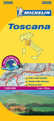 TOSCANA MAPA