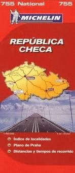 REPUBLICA CHECA. MAPA DE CARRETERAS (2006)
