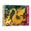 DRAGÓN. LIBRO Y PUZLE 100 PIEZAS