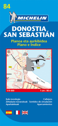 (08-11).PLANO DONOSTIA S.SEBASTIAN (19084)