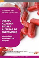 CUERPO AUXILIAR ESCALA AUXILIAR DE ENFERMERÍA  COMUNIDAD AUTÓNOMA DE ARAGÓN. TEM