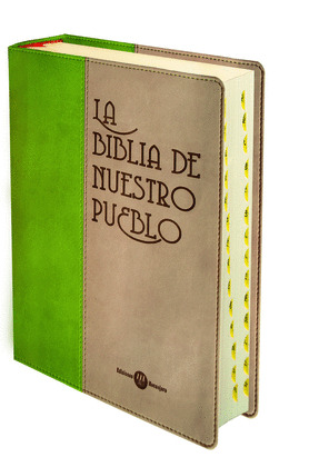 BIBLIA DE NUESTRO PUEBLO, LA (PIEL BICOLOR)