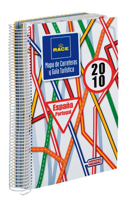 GUIA RACE EVEREST 2010. ESPAÑA-PORTUGAL. MAPA DE CARRETERAS Y GUIA TURISTICA