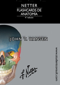 NETTER. FLASHCARDS DE ANATOMIA + STUDENTCONSULT (4ª ED.)