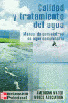 CALIDAD Y TRATAMIENTO AGUA
