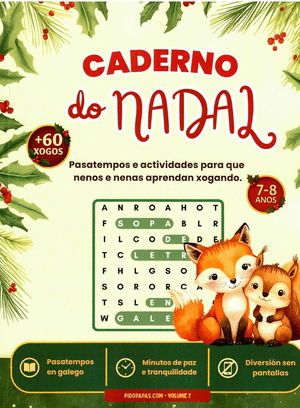 CADERNO DO NADAL 7-8 ANOS