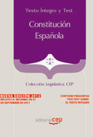 CONSTITUCIÓN ESPAÑOLA.TEXTO ÍNTEGRO Y TEST. COLECCIÓN LEGISLATIVA CEP