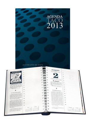 AGENDA 2013 CORAZON DE JESUS.