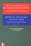 DICCIONARIO BILINGUE TERMINOLOGIA JURIDICA