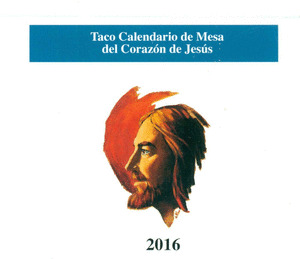 CALENDARIO 2016 TACO MESA SAGRADO CORAZÓN DE JESÚS