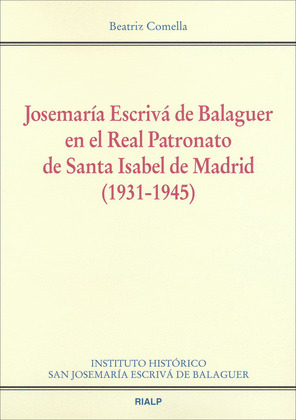 JOSEMARIA ESCRIVA DE BALAGUER EN EL REAL PATRONATO DE SANTA ISABEL DE MADRID 193