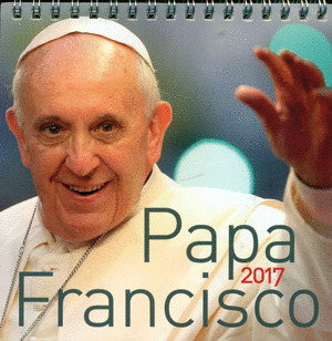 CALENDARIO DE MESA 2017 PAPA FRANCISCO
