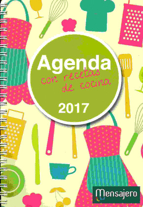 AGENDA 2017 CON RECETAS DE COCINA