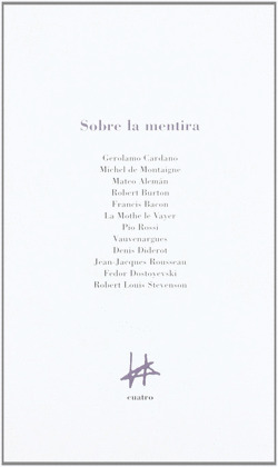 SOBRE LA MENTIRA