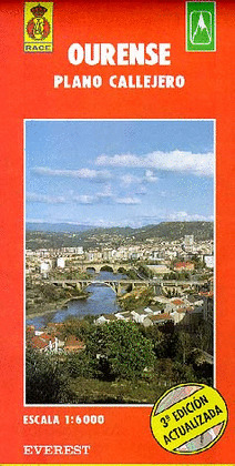 PLANO CALLEJERO OURENSE