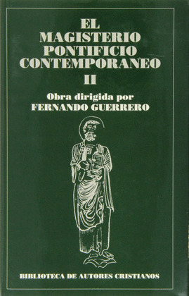 MAGISTERIO PONTIFICIO CONTEMPORANEO II (2-EDICION)