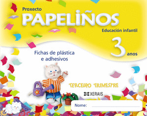 PAPELIÑOS 3 ANOS. TERCEIRO TRIMESTRE