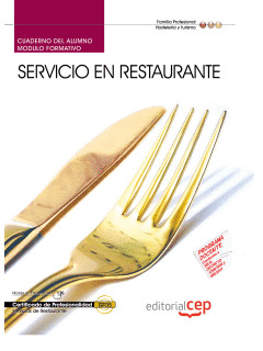 MANUAL SERVICIO EN RESTAURANTE. CERTIFICADOS DE PROFESIONALIDAD