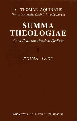 SUMMA THEOLOGIAE VOL.I