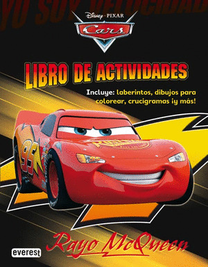 CARS. RAYO MCQUEEN. LIBRO DE ACTIVIDADES.