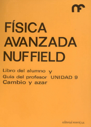 FISICA AVANZADA. L.ALUMNO Y G.PROFESOR 9. CAMBIO Y AZAR