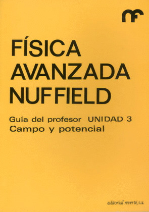 FISICA AVANZADA. G.PROFESOR 3. CAMPO Y POTENCIAL