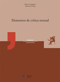 ELEMENTOS DE CRÍTICA TEXTUAL
