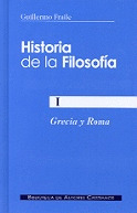 HISTORIA DE LA FILOSOFIA. I: GRECIA Y ROMA