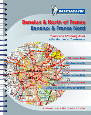 ATLAS-BENELUX  (INGLÉS Y FRANCÉS) -
