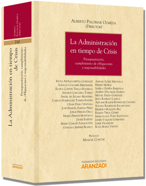 ADMINISTRACION EN TIEMPO DE CRISIS ADMINISTRACION COMO DEUDORA LA