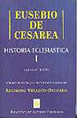 HIST.ECLESIASTICA I - EUSEBIO DE CESAREA (BILINGUE)