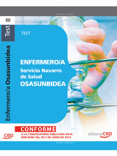 ENFERMERO/A DEL SERVICIO NAVARRO DE SALUD-OSASUNBIDEA. TEST