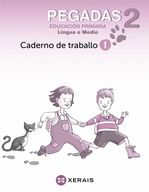 CADERNO PEGADAS 1 (2º.PRIMARIA) *LINGUA+COÑECEMENTO*