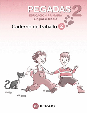 CADERNO PEGADAS 2 (2º.PRIMARIA) *LINGUA+COÑECEMENTO*