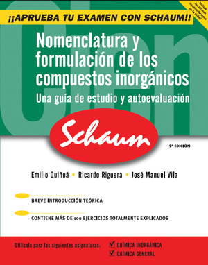 NOMENCLATURA Y FORMULACION DE LOS COMPUESTOS INORGANICOS