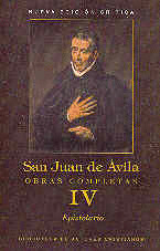 SAN JUAN DE AVILA OBRAS COMPLETAS IV EPISTOLARIO