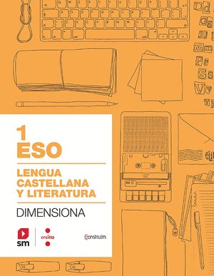 CRD ALUMNE. CUADERNO LENGUA CASTELLANA Y LITERATURA. 1 ESO. DIMENSIONA. CONSTRUÏ