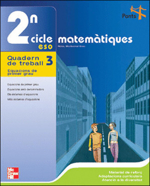 MATEMÀTIQUES. 2N CICLE ESO. QUADERN DE TREBALL 3