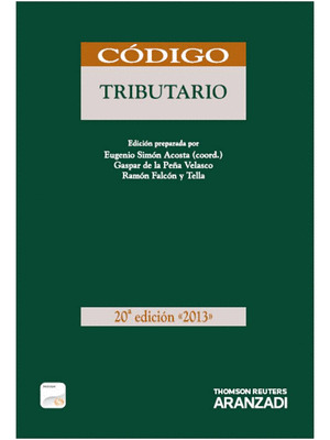 CODIGO TRIBUTARIO (DÚO, PAPEL + E-BOOK)(20ª EDICIÓN, 2013)