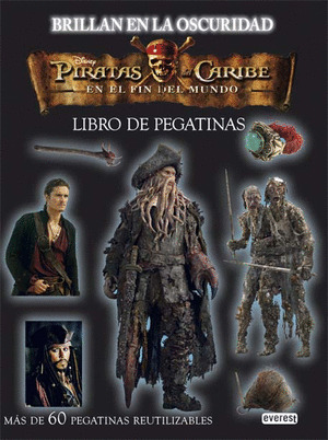 PIRATAS DEL CARIBE. EN EL FIN DEL MUNDO LIBRO DE PEGATINAS.