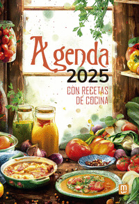 AGENDA 2025 CON RECETAS DE COCINA
