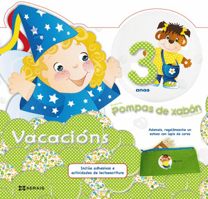 POMPAS DE XABON. CADERNO DE VACACIONS 3 ANOS