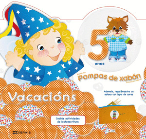 POMPAS DE XABON. CADERNO DE VACACIONS 5 ANOS