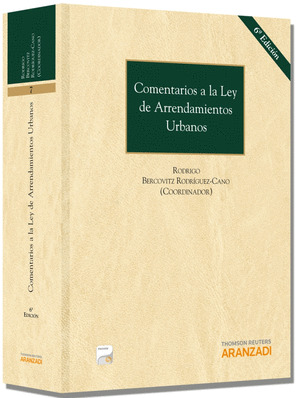 (6ª) COMENTARIOS A LA LEY DE ARRENDAMIENTOS URBANOS