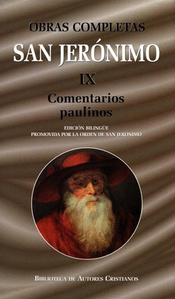 OBRAS COMPLETAS SAN JERONIMO IX-COMENTARIOS PAULINOS